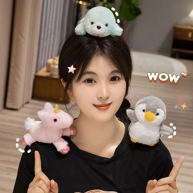 Unicorn Stuffed Toy - Różne Śliczne Wypchane Zwierzęta Ramię Różowy