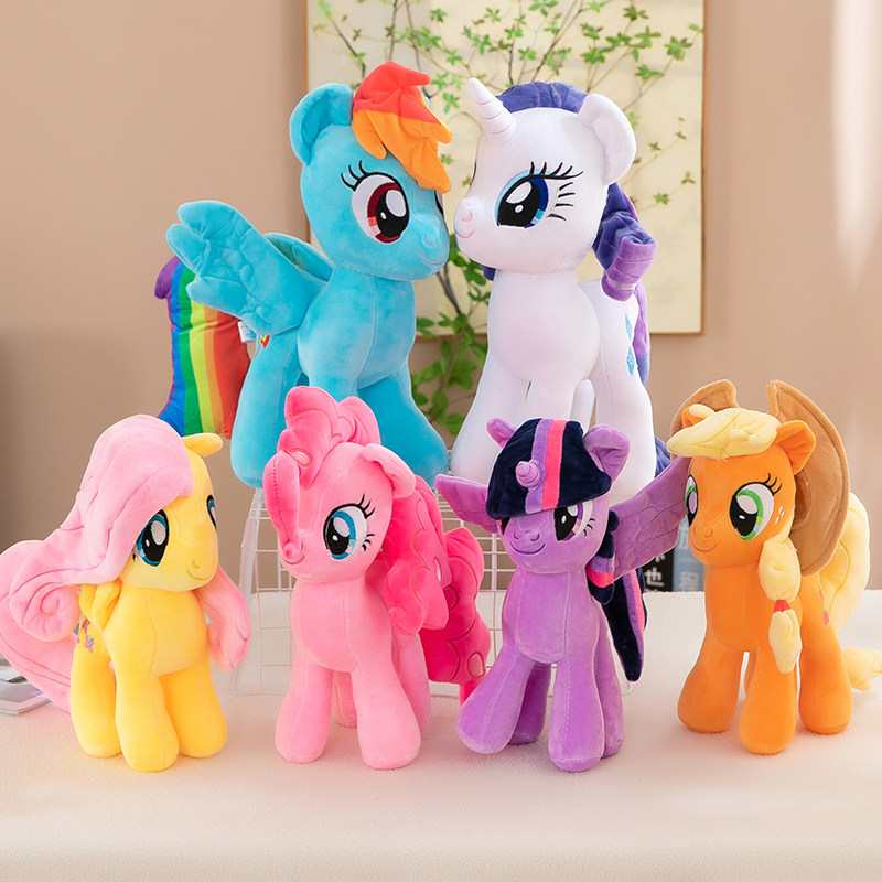 Unicorn Stuffed Toy - Pluszowa zabawka Little Pony 28 cm,