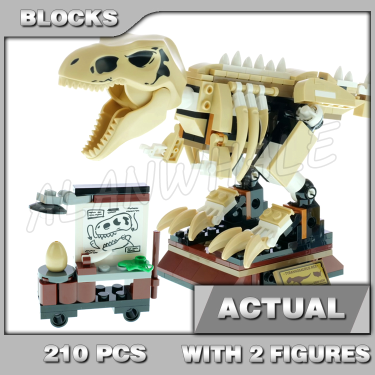 Kids Toys Christmas 2025 - 210 elementów Jurassic World Wystawa Skamlielków