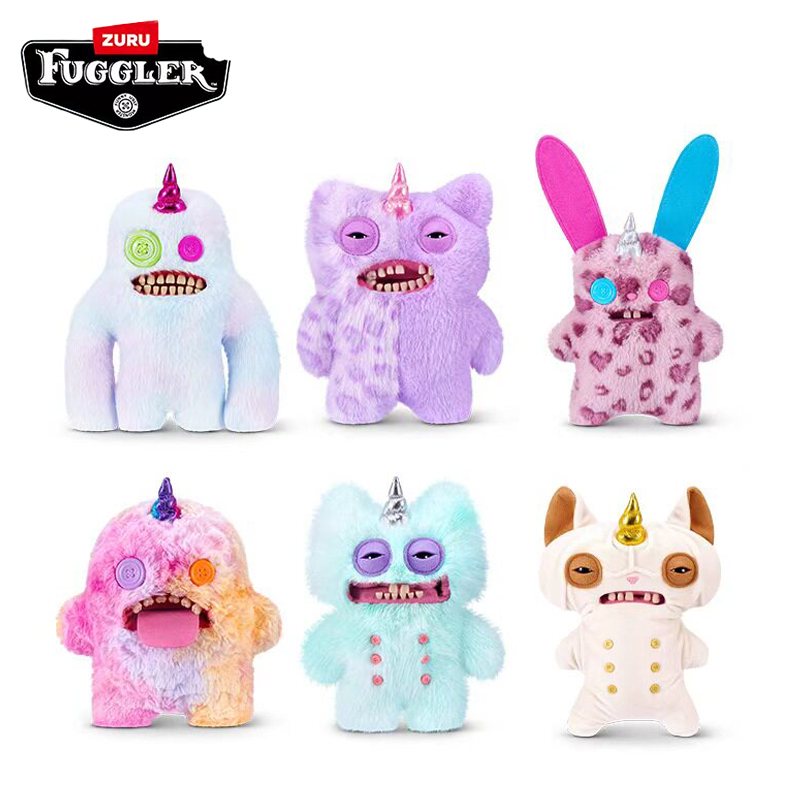 Unicorn Stuffed Toy - Nowa Seria Pluszaków Jednorożców Fuggler, Miękka