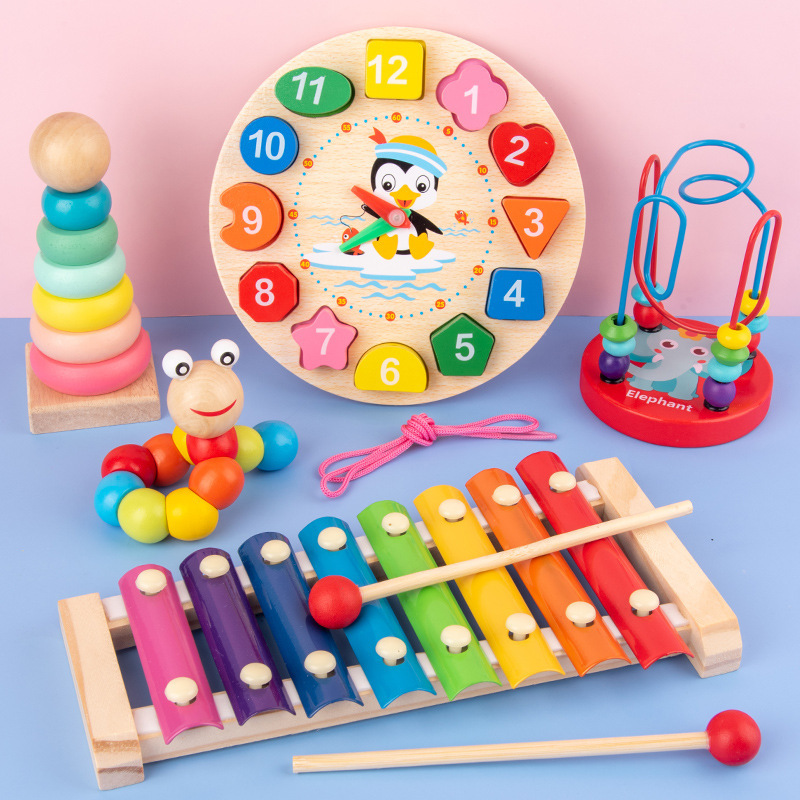 Kids Toys 2 Year Old - Zabawki dla dzieci Montessori Dzieci Drewniane
