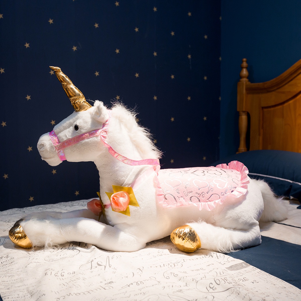 Unicorn Stuffed Toy - 100cm piękny jednorożec pluszowa zabawka pluszaki