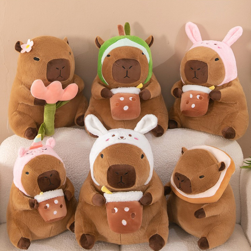 Unicorn Stuffed Toy - 30CM Kapibary Wypchane zwierzęta Lalka Kapibara