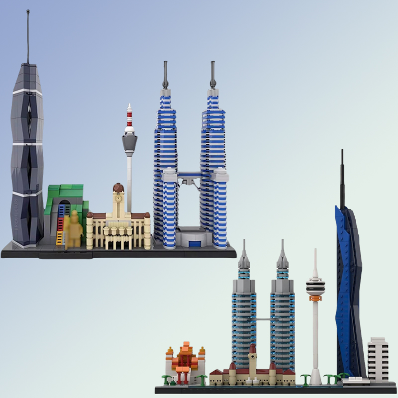 Kids Toys Malaysia - Malajsia Zabytki Architektura Widok Ulicy Klocki