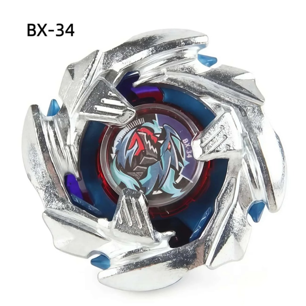 BX-34 Silver Blue Cobalt Drago – Spin Top Gyro Toy recenzja i cena