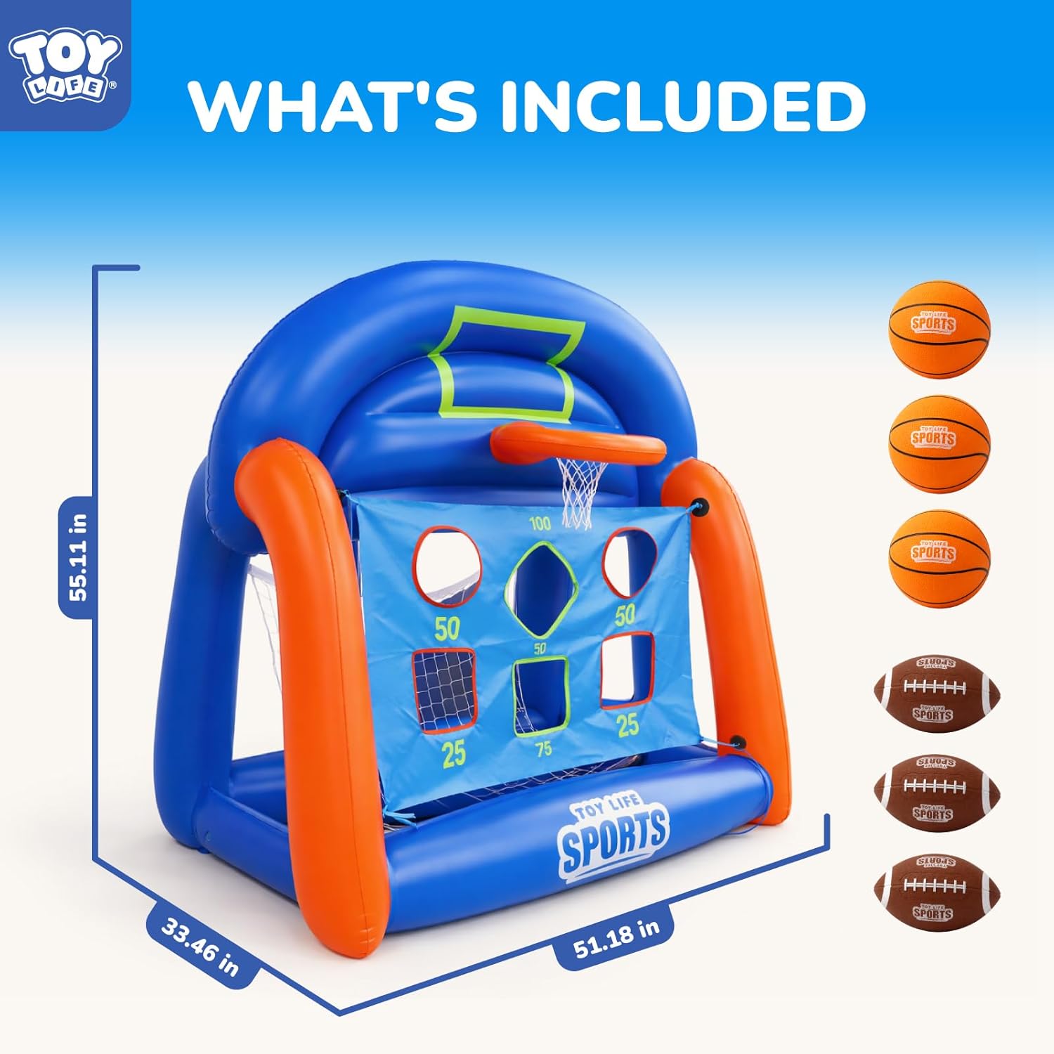 Nadmuchiwane gry wodne do base – Kids' Toys recenzja i cena