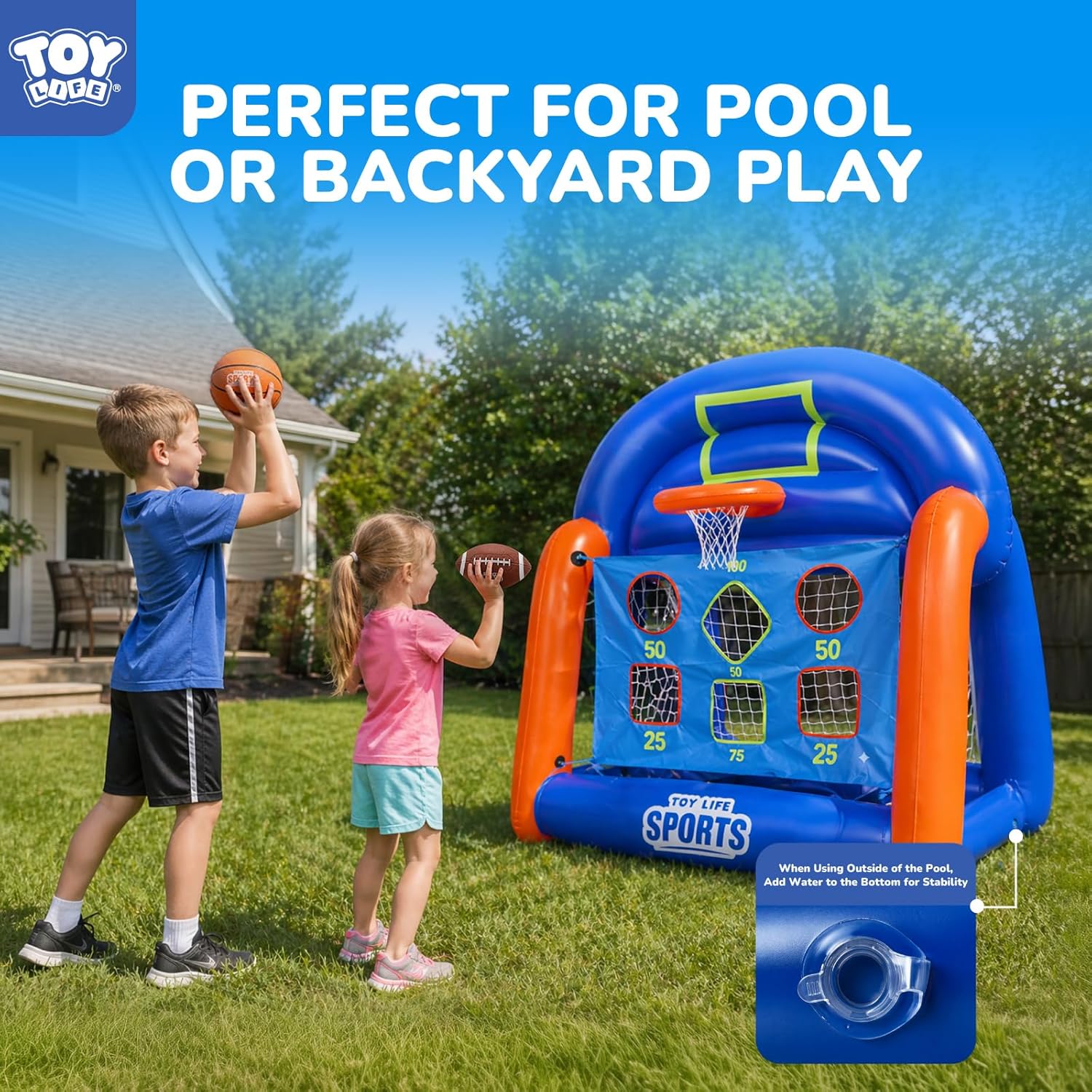 Nadmuchiwane gry wodne do base – Kids' Toys recenzja i cena