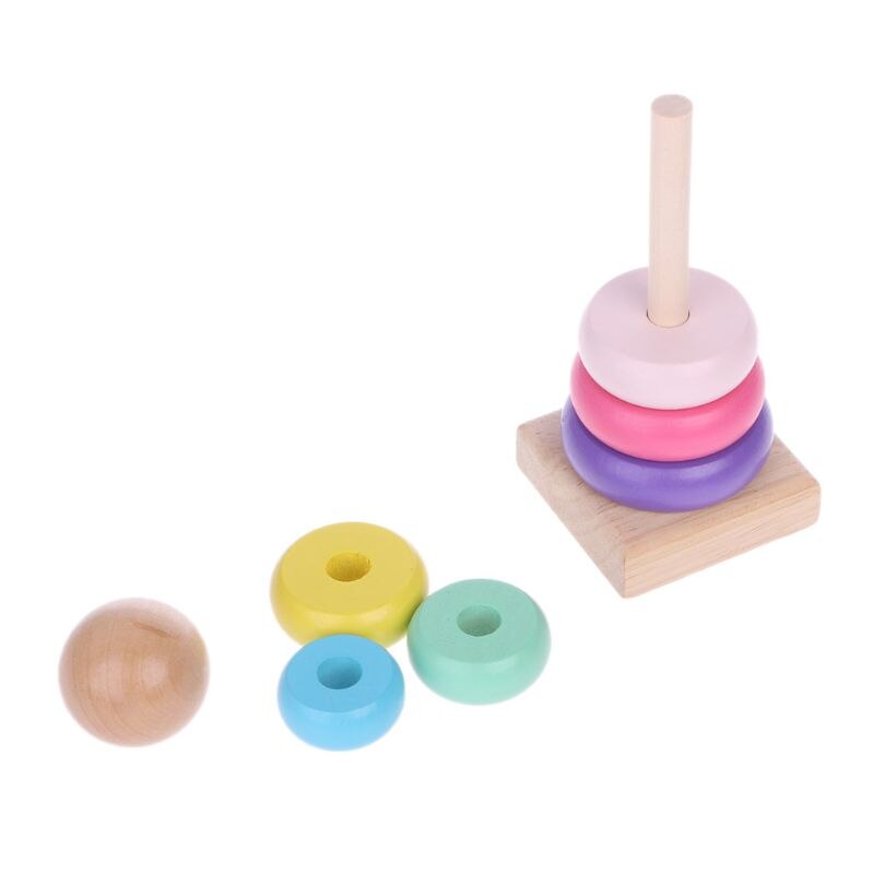 Dzieci tęczowa wieża okucie dr – Kids Toys 2 Year Old recenzja i cena