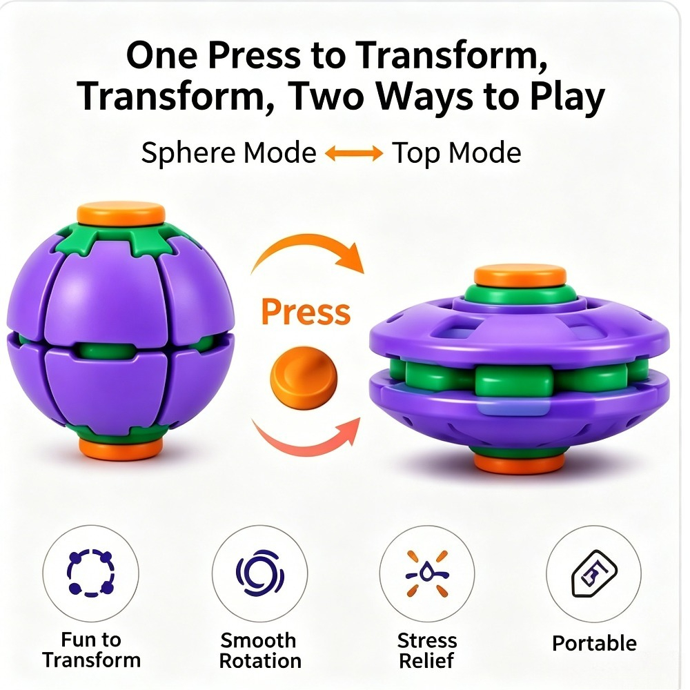 Transformująca się piłka fidge – Kids' Toys recenzja i cena