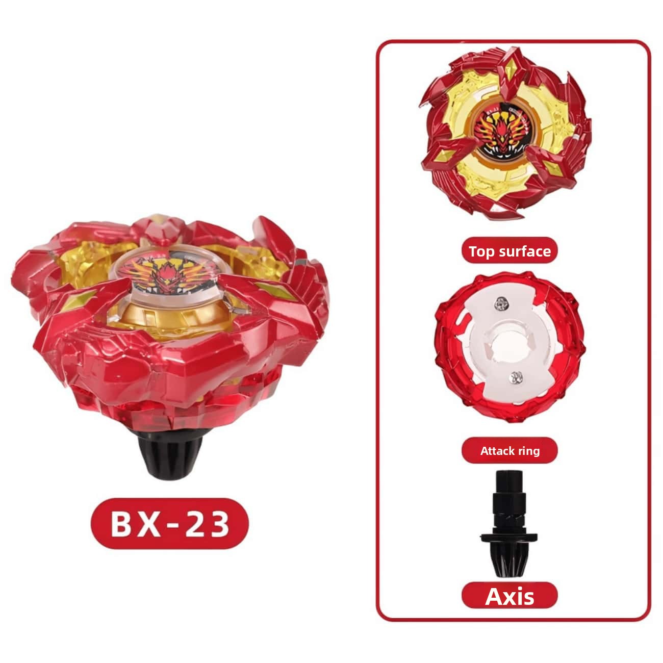 Zestaw BX-23 Starter Phoenix W – Spin Top Gyro Toy recenzja i cena