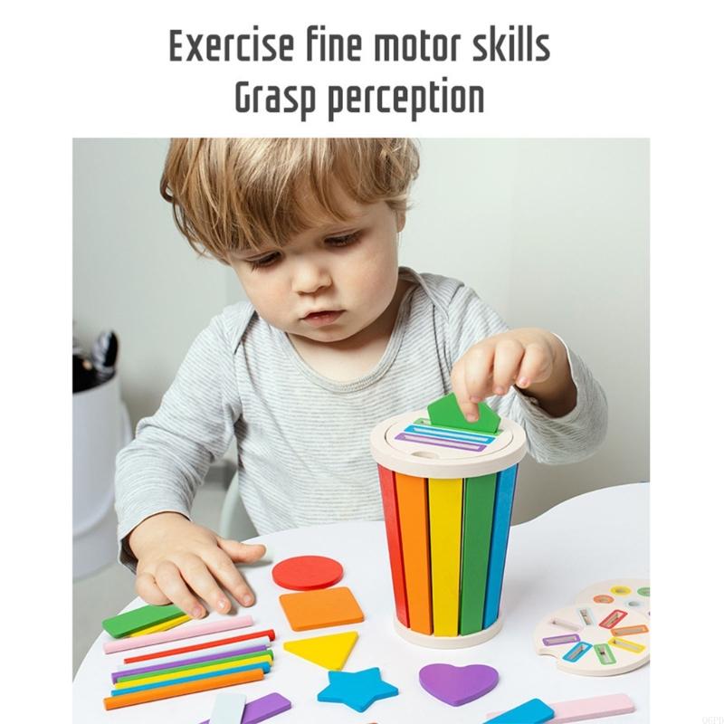 Edukacyjna drewniana zabawka d – Kids Toys 2 Year Old recenzja i cena