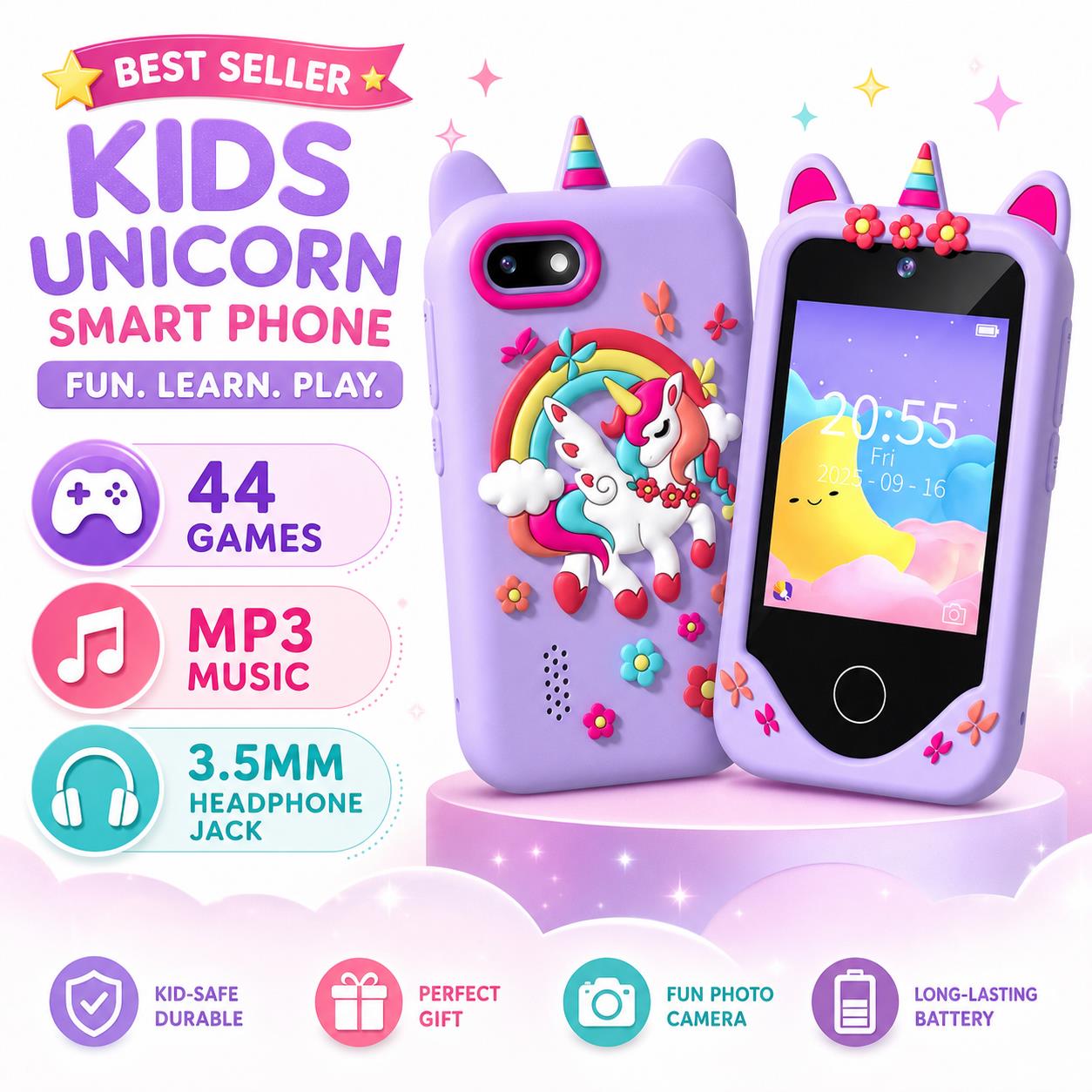 Inteligentny telefon zabawka d – Kids Toys Smartphone recenzja i cena