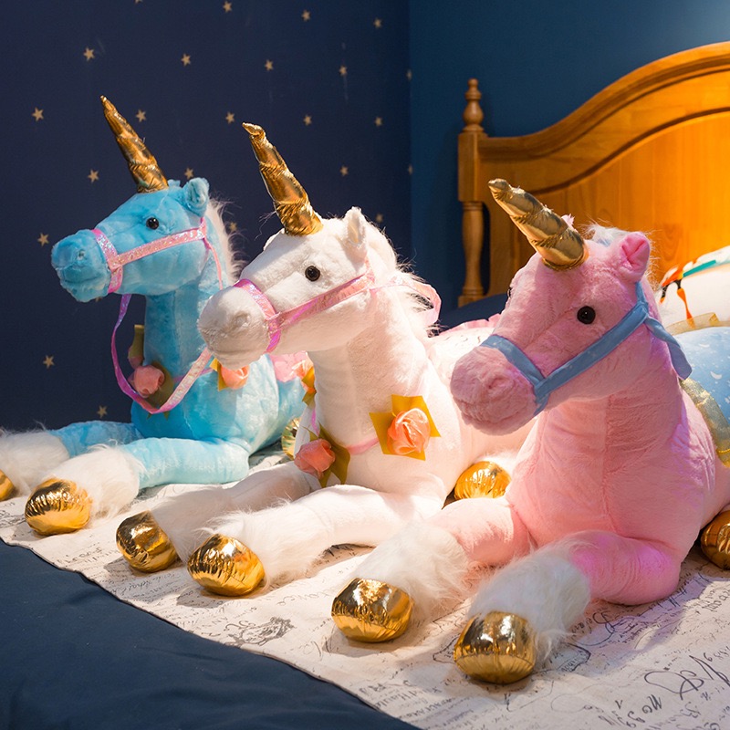 100cm piękny jednorożec pluszo – Unicorn Stuffed Toy recenzja i cena