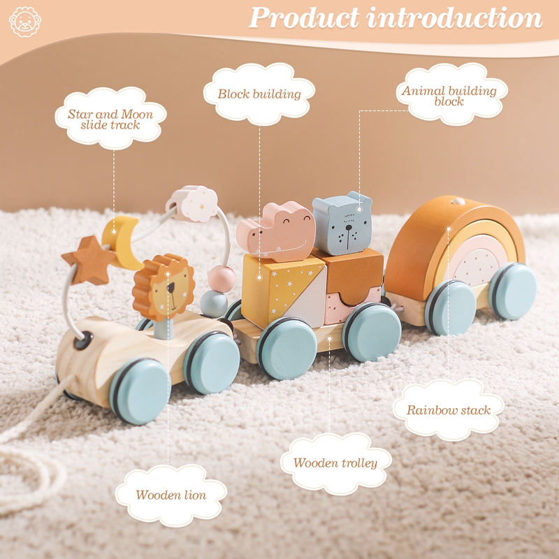 Drewniane zabawki Montessori k – Kids Toys 2 Year Old recenzja i cena