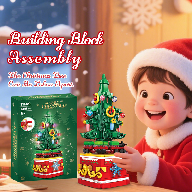 Klocki konstrukcyjne choinka Z – Best Kids Toys Xmas recenzja i cena