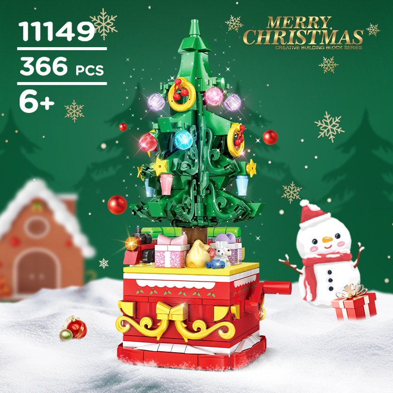 Klocki konstrukcyjne choinka Z – Best Kids Toys Xmas recenzja i cena
