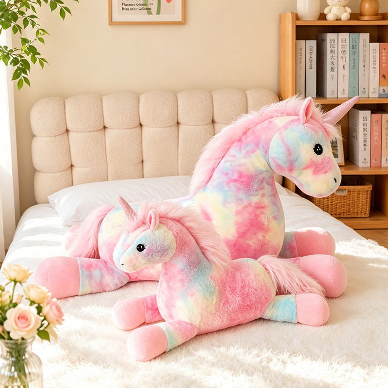 70cm Urocza Piękna Tęczowa Plu – Unicorn Stuffed Toy recenzja i cena