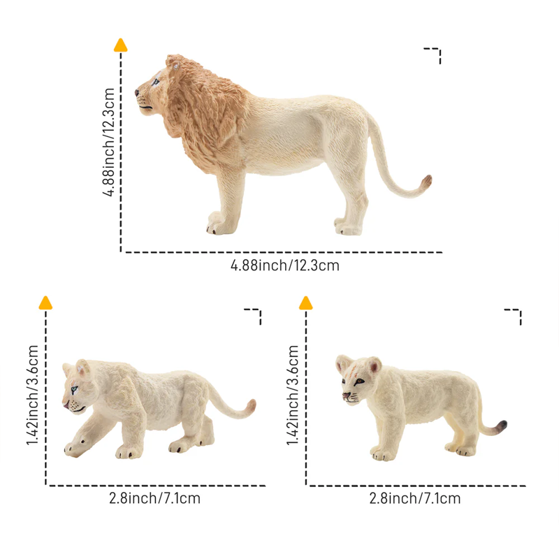 6 sztuk imitacja białego lwa r – Kids Toys Latest recenzja i cena